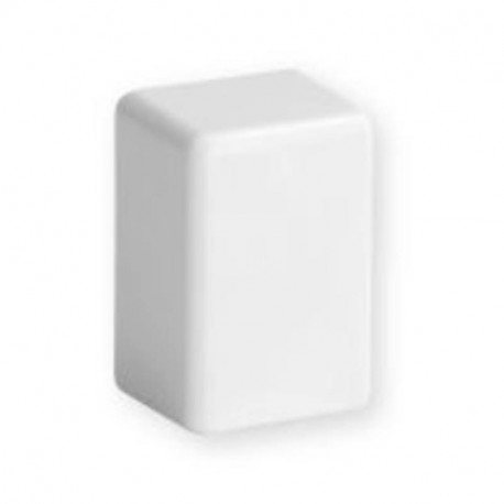 Embout LM - Pour goulotte 25x17mm - Blanc