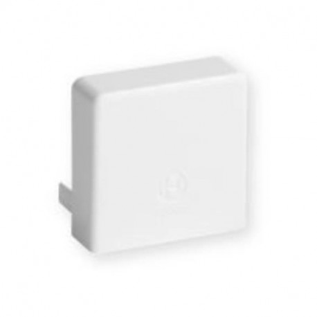 Embout LAN - Pour goulotte 40x40mm - Blanc