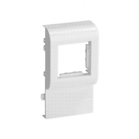 Support d'appareillage PDA-45N - Pour goulotte TA-E et TA-G de largeur 120mm - 2 modules compacts - 45x45mm - Blanc