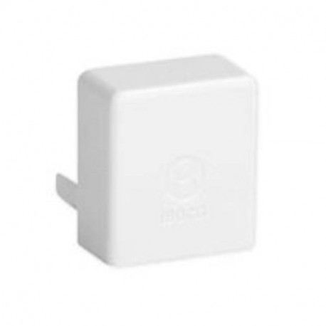 Embout LAN - Pour goulotte 25x30mm - Blanc