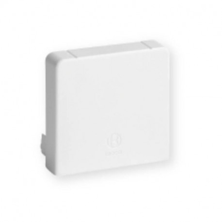 Embout LAN - Pour goulotte 60x60mm - Blanc