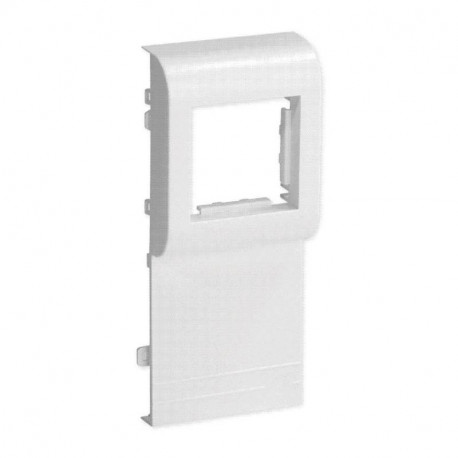 Support d'appareillage PDA-45N - Pour goulotte TA-E et TA-G de largeur 150mm - 2 modules compacts - 45x45mm - Blanc