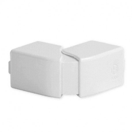 Angle extérieur variable NEAV - Pour goulotte 25x30mm - Blanc