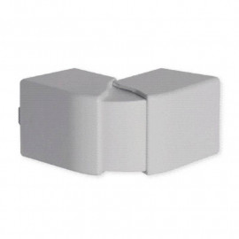 Angle extérieur variable NEAV - Pour goulotte 40x40mm - Gris