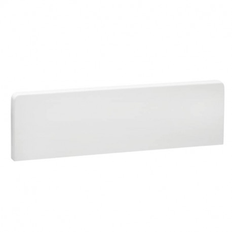 Lot de 2 embouts pour goulotte PVC Optiline 45 - L185 x H55mm