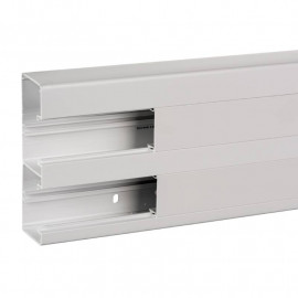 Goulotte PVC Optiline 45 à clipsage direct - L165 x H55mm