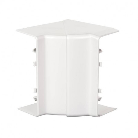 Angle intérieur pour goulotte PVC Optiline 45 - L140 x H55mm