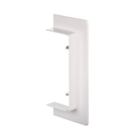 Joint de traversée de paroi pour goulotte PVC Optiline 45 - L140 x H55mm