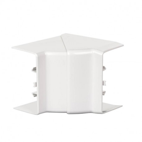 Angle intérieur pour goulotte PVC Optiline 45 - L95 x H55mm