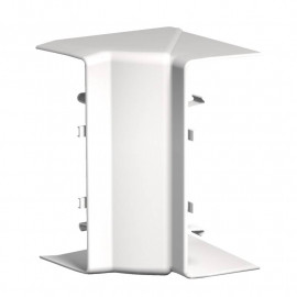 Angle intérieur pour goulotte PVC Optiline 45 - L75 x H55mm