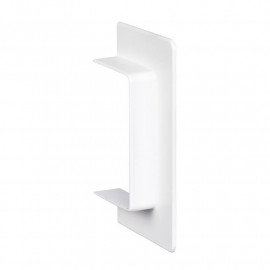 Joint de traversée de paroi pour goulotte PVC Optiline 45 - L95 x H55mm