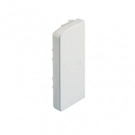 Embout LAN - Pour goulotte Tercia TA-C45 134x55mm - Blanc
