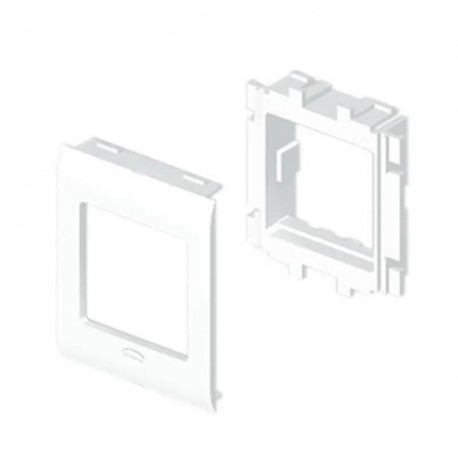 Adaptateur pour boîtier mural modulaire - Simple - Mosaïc - Blanc