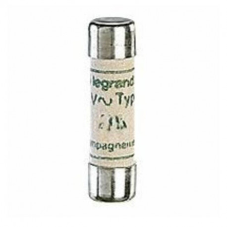 Cartouche industrielle cylindrique - Type aM - 8,5x32 - 2A - 400V - Sans voyant