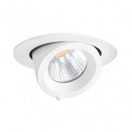 Downlight basse luminance RANDY 1 Aric - Basculant - 13W - 4000K - Blanc - Avec ampoule