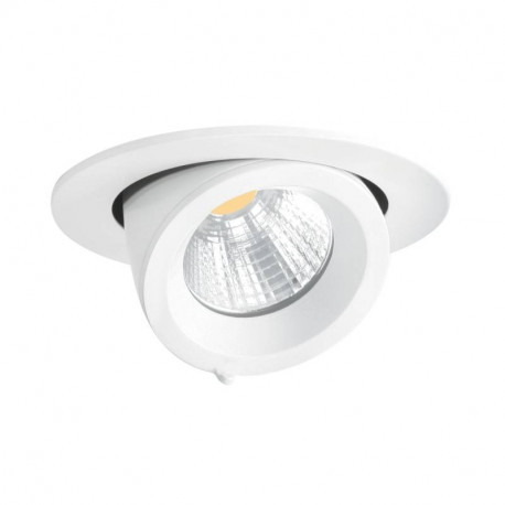 Downlight basse luminance RANDY 1 Aric - Basculant - 13W - 4000K - Blanc - Avec ampoule