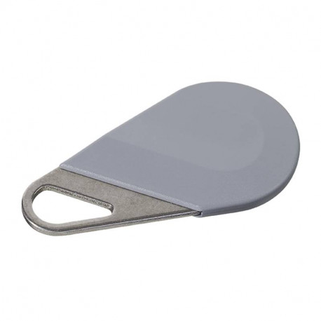 Badge Hexact type porte clé Aiphone - Technologie Mifare - Gris