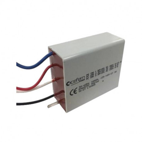 Condensateur Microgem 2016 Unelvent 1,5mF-400V 2,5+3,5 mF-250V
