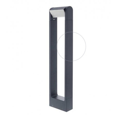 Borne lumineuse BENS P Indigo - 6W - 3000K - IP54 - Anthracite