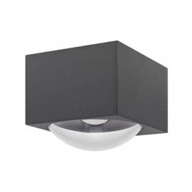 Applique murale extérieur KOS 1 S Indigo - 6W - 3000K - IP65 - Anthracite