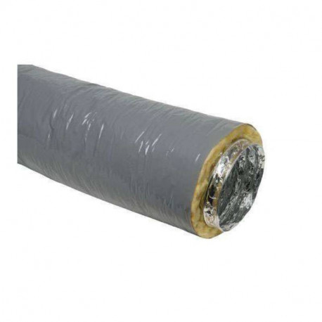 Conduit souple Algaine isolée Aldes - Longueur 6m - Ø80mm