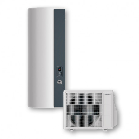Chauffe-eau thermodynamique 200L + Unité extérieure Split 3 Thermor - 4 personnes- 1800W