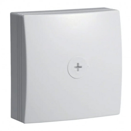 Boîte de dérivation Ateha Hager - 75 x 75 x 32mm - Blanc Paloma