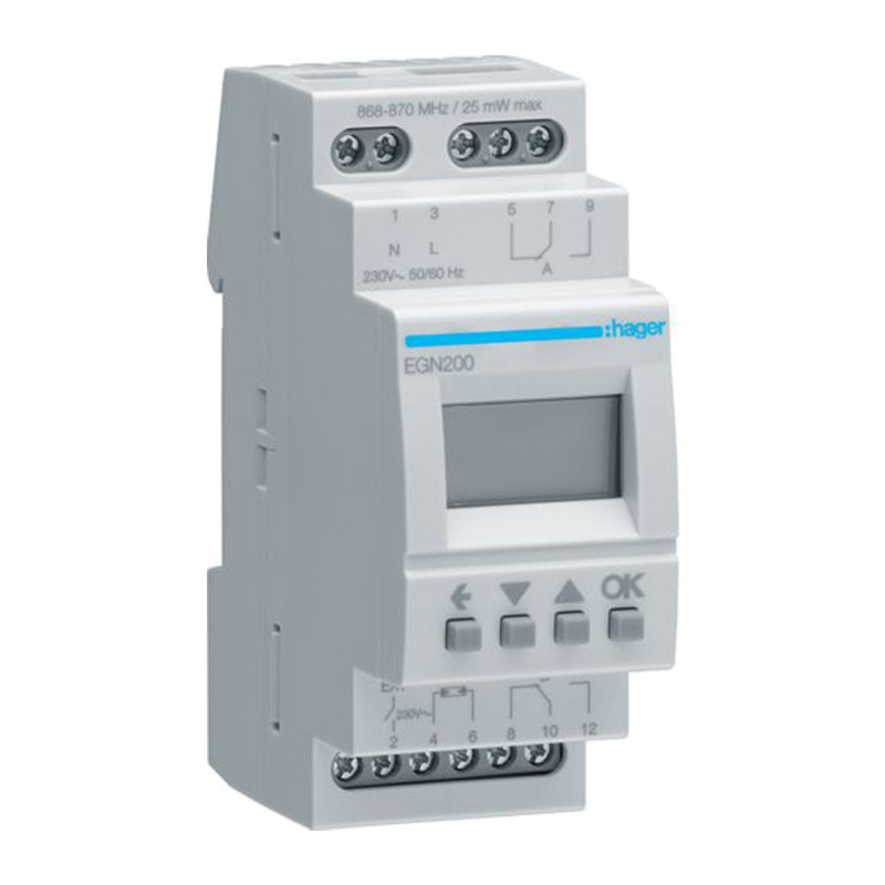 HORLOGE INTERRUPTEUR HORAIRE PROGRAMMABLE - HAGER Comparer les prix de HORLOGE INTERRUPTEUR HORAIRE PROGRAMMABLE - HAGER Comparer les prix de