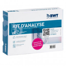 Kit d'analyses SoluTECH BWT - Eaux de puisage et forage