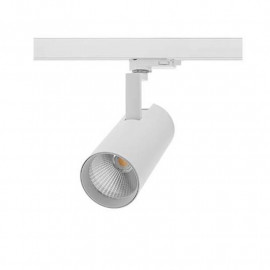 Spot sur rail LIMA 2 PLUS Indigo - 35W - 2700 à 4000K - Blanc mat - Non dimmable