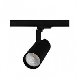 Spot sur rail LIMA 2 PLUS Indigo - 35W - 2700 à 4000K - Noir mat - Non dimmable