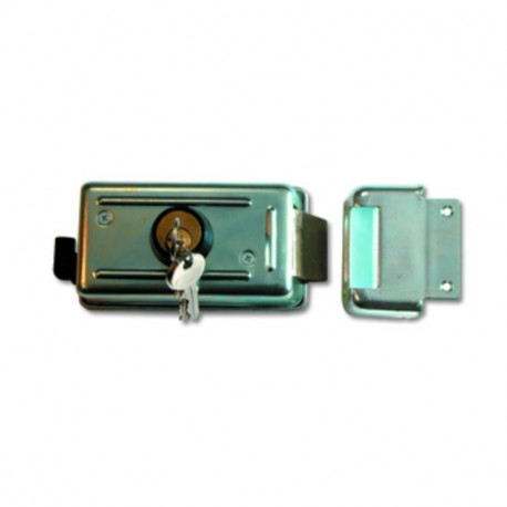 Serrure électrique avec canon Somfy - Pour portail - 24V - IP44