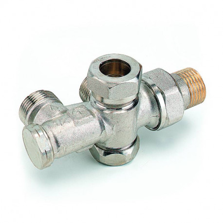 Distributeur à sortie latérale bitube Comap - Métal-métal - M22 x 1,5