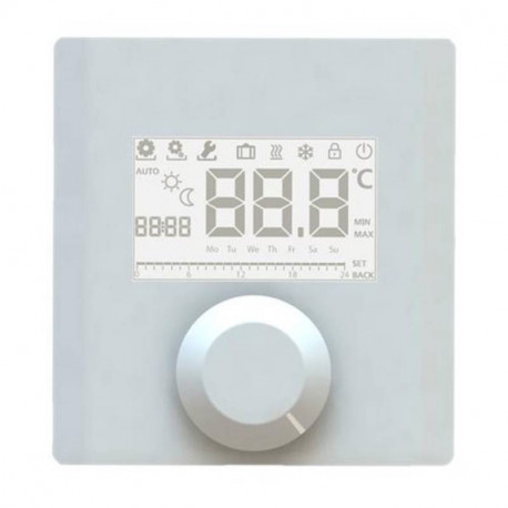 Thermostat d'ambiance électronique Comap - Filaire - 230V - Pour planchers chauffants