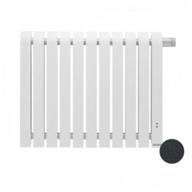 Radiateur connectable Mythik - Horizontal - 1000W - Gris ardoise