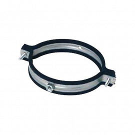 Collier CU isolé antivibratile Aldes - Ø160mm - Acier galvanisé