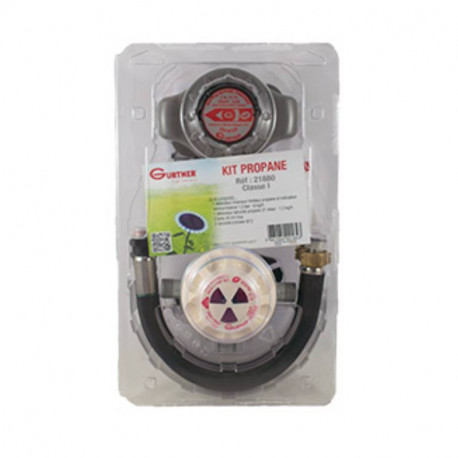 Kit propane Lyre inox Gurtner - 1,3kg/h - Classe 1