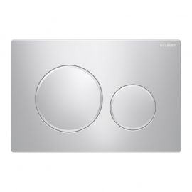 Plaque de déclenchement - Sigma 20 - Chrome brillant et mat