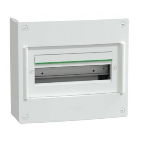 Coffret en saillie PrismaSeT XS Schneider Electric - 1 rangée - 13 modules - Sans porte