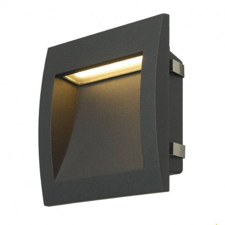 Projecteur extérieur Downunder Out L SLV - Encastrable - 3.3W - 3000K - Anthracite