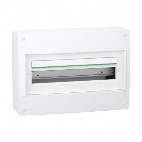 Coffret en saillie PrismaSeT XS Schneider Electric - 1 rangée - 18 modules - Sans porte