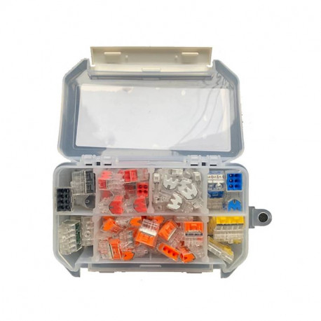 Mallette de 100 connexions rapides Eur'Ohm