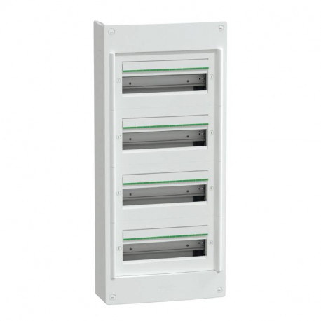 Coffret en saillie PrismaSeT XS Schneider Electric - 4 rangées - 13 modules - Sans porte