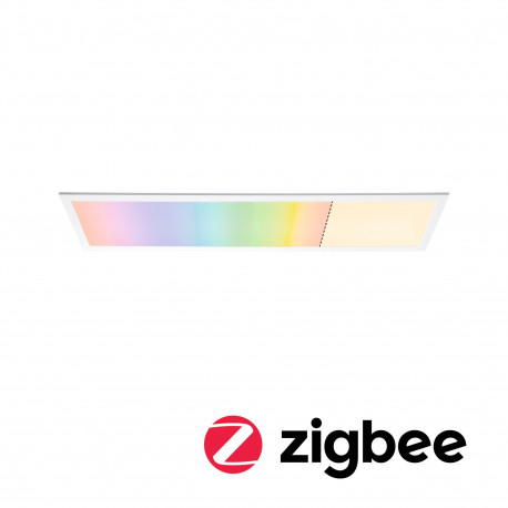 WallCeiling Amaris ZB Panneau LED RGBW 1195x295mm 35W Blanc dépoli 230V Métal