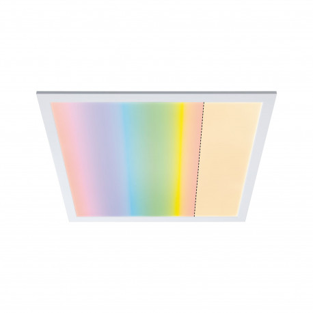 Panneau LED RGWB Amaris Paulmann - Carré - 35W - 230V - Zigbee 3.0 - Blanc dépoli