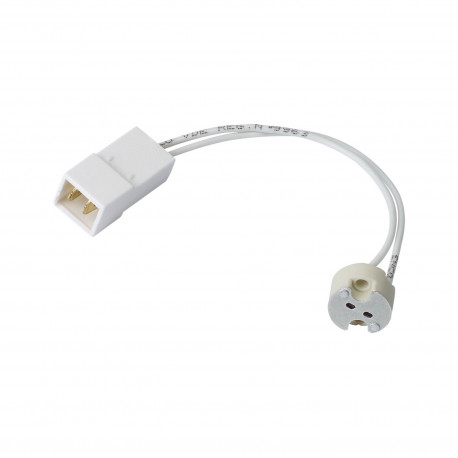 Douille universelle Paulmann - Pour culot G4 / GX5,3 / GY6,35 - 50W max -12V - Blanc