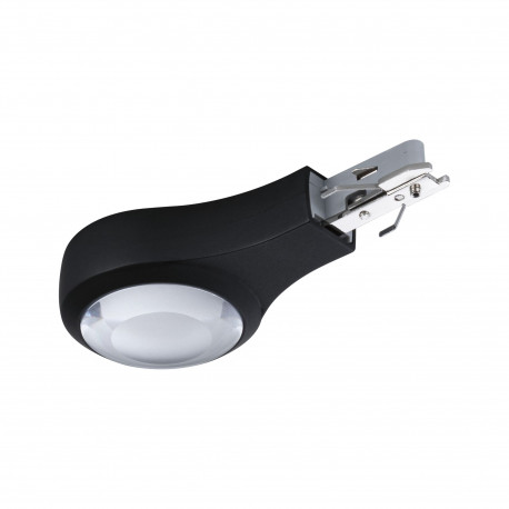 Connecteur Urail LED End Cap Paulmann - 5,3W - 2 700K - Noir