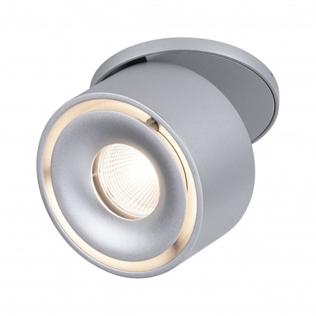 Spot LED encastré Spircle Paulmann - Rond - 8W - 3000K - IP20 - Chrome mat - Non dimmable