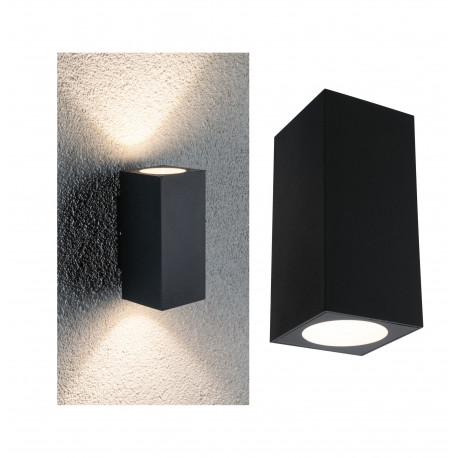 Applique d'extérieur LED Flame Paulmann 2x2,8W IP44 3000K Anthracite