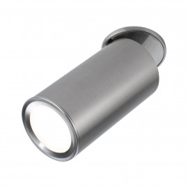 Spot LED orientable Turnal Coin Paulmann - 6W - 2700K - IP20 - Acier brossé - 3-Step-Dim